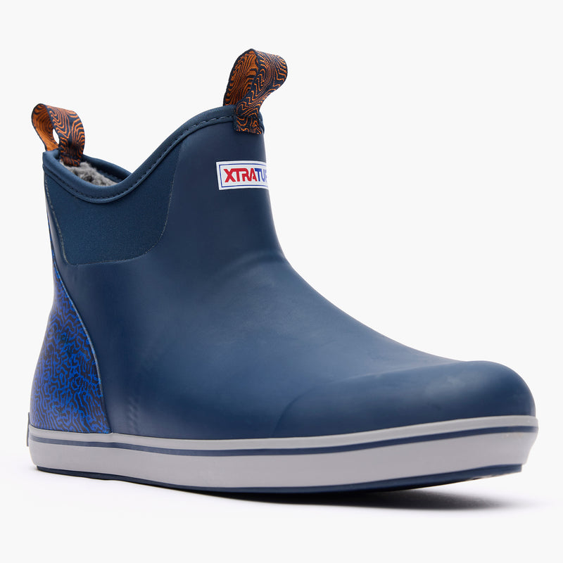 Men's Trolling Pack Fleece Lined Ankle Deck Boot - main