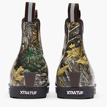Men's Realtree EDGE™ Wheelhouse 6 in Ankle Deck Boot - back