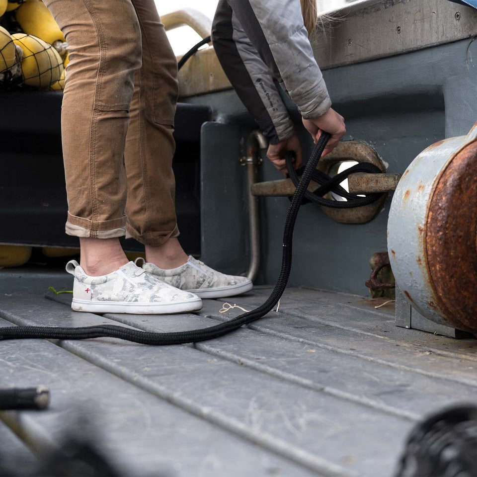 Women's Canvas Sharkbyte Deck Shoe - lifestyle