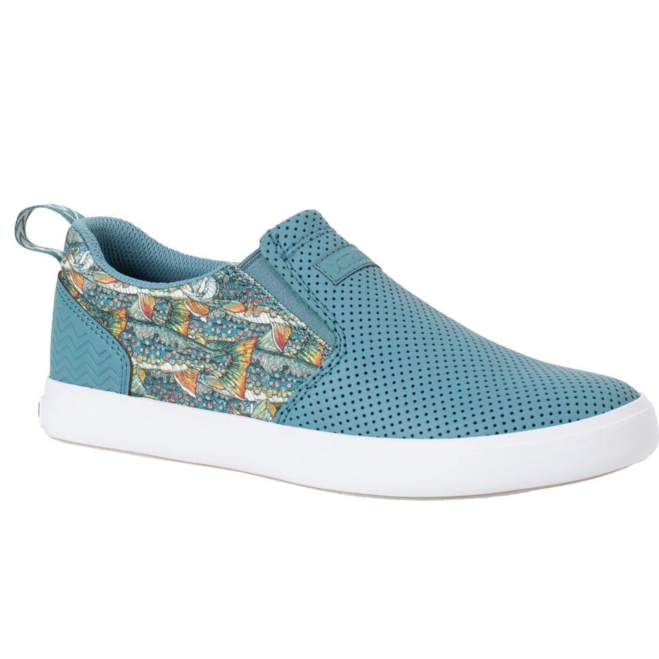 Women's Fishe®wear Leather Sharkbyte Deck Shoe - main