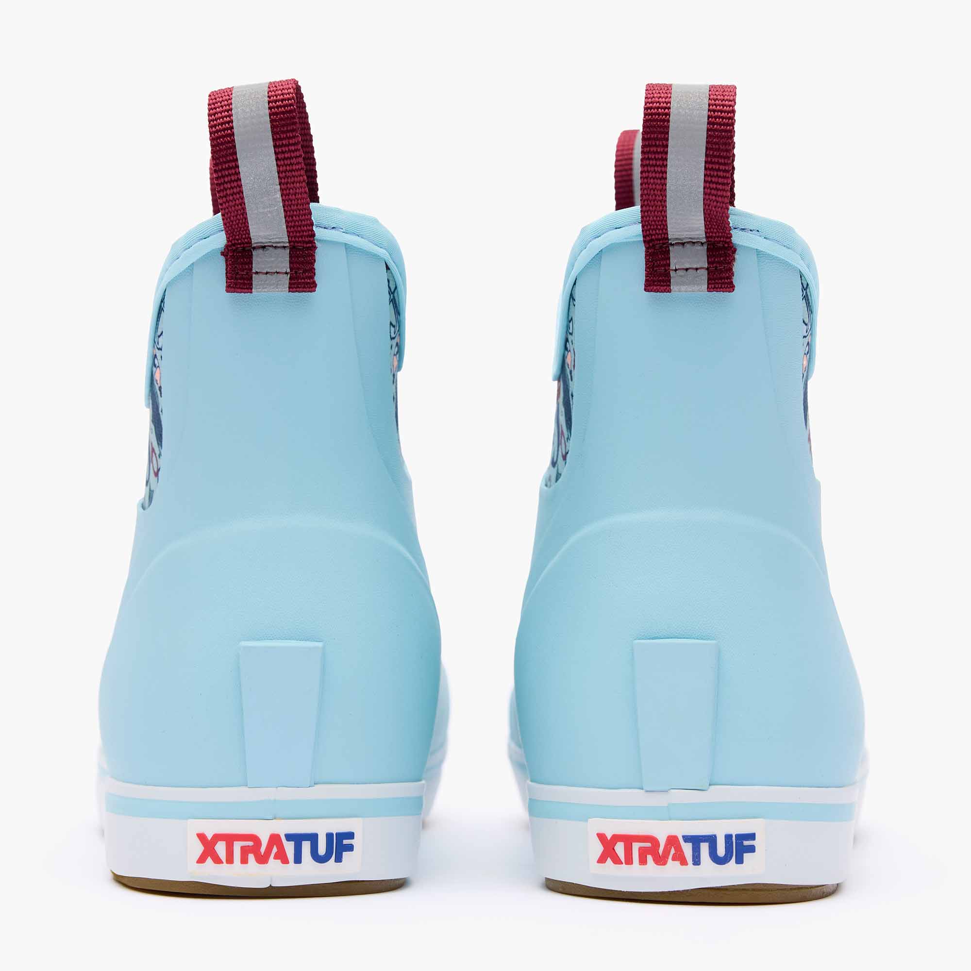 Women's Salmon Sisters 6 in Ankle Deck Boot - back