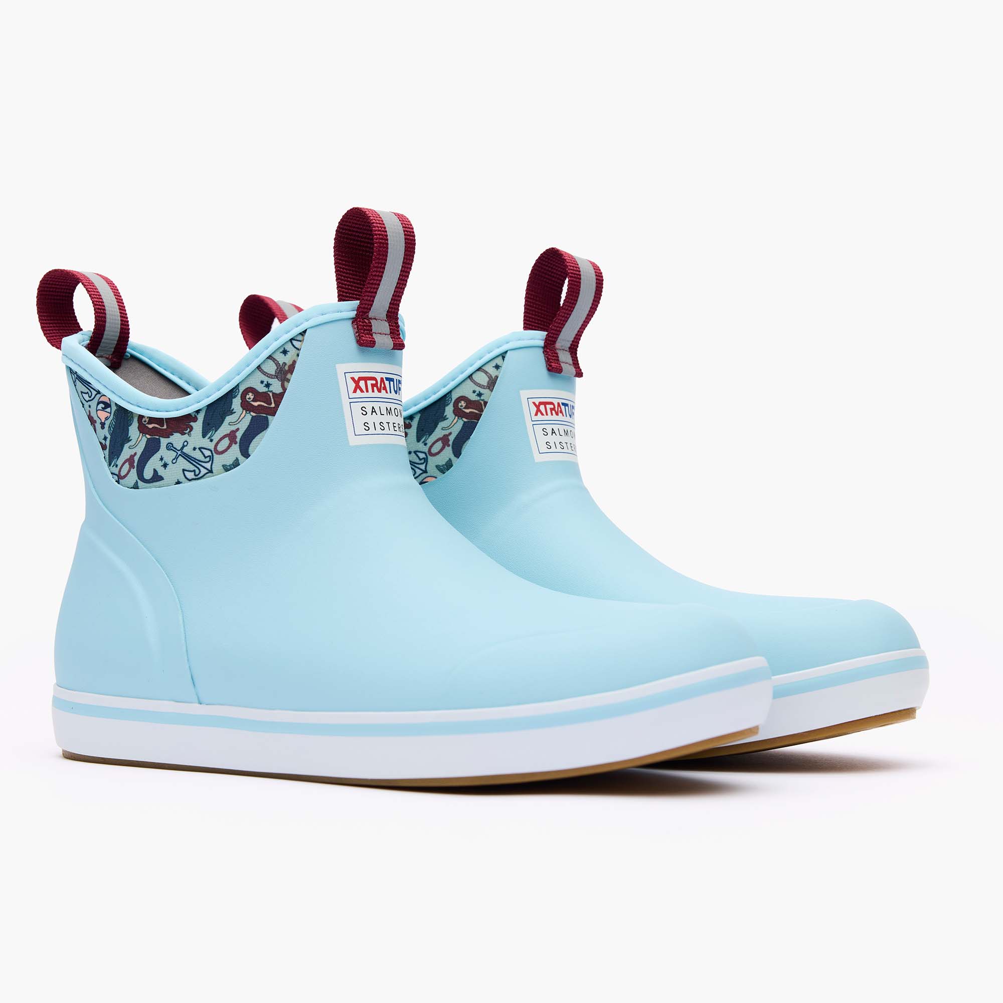 Women's Salmon Sisters 6 in Ankle Deck Boot - hero2