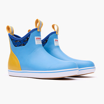 Women's Salmon Sisters Ankle Deck Boot – XTRATUF