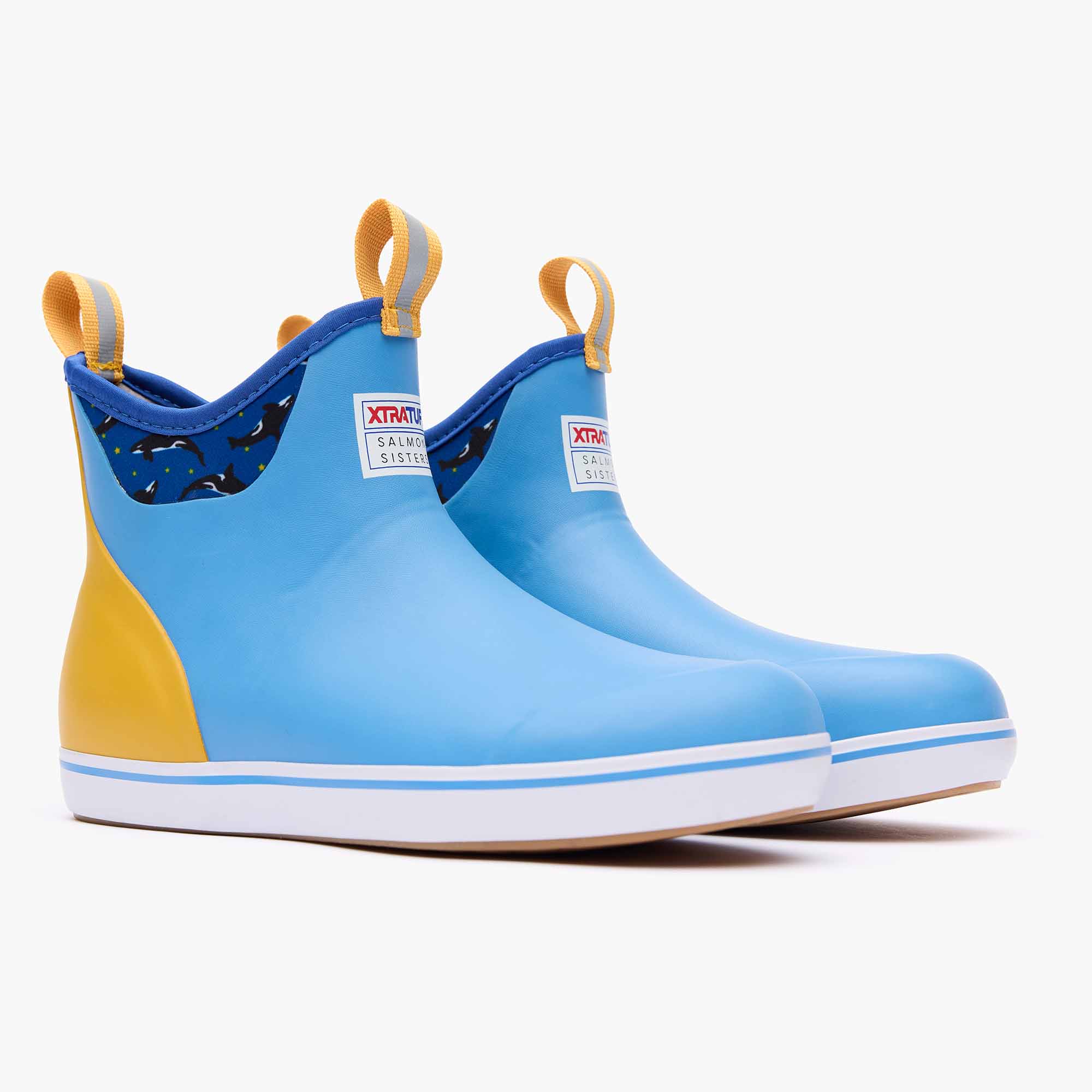 Women's Salmon Sisters 6 in Ankle Deck Boot - hero2