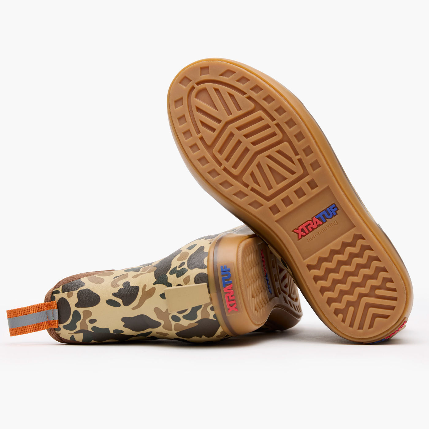 【AAKE】FOUR TUCK CAMO PT Women's 6 in Ankle Deck Boot – XTRATUF