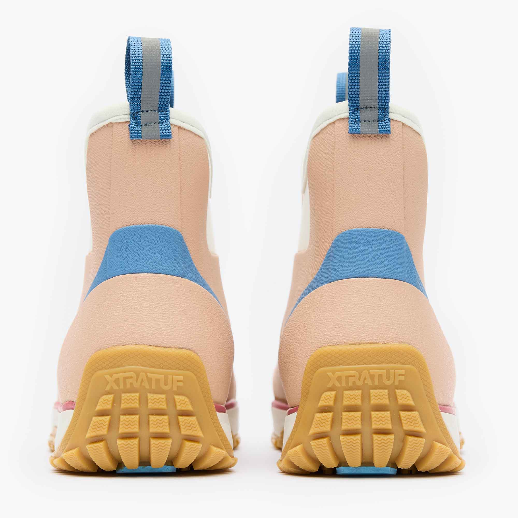 Women's Ice Fleece Lined Ankle Deck Boot - back