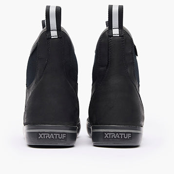 Women's Leather 6 in Ankle Deck Boot - back