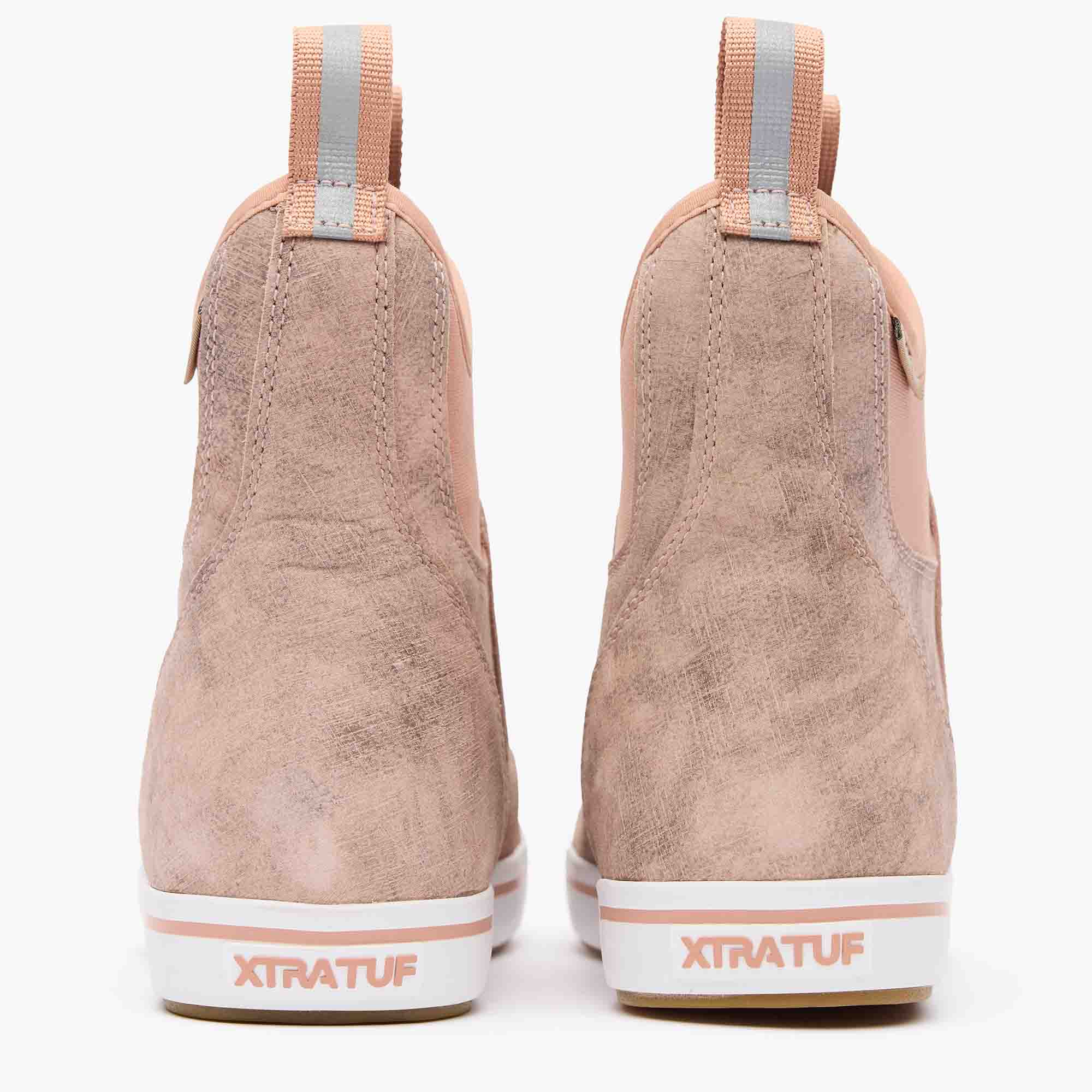 Women's 6 in Leather Ankle Deck Boot - back