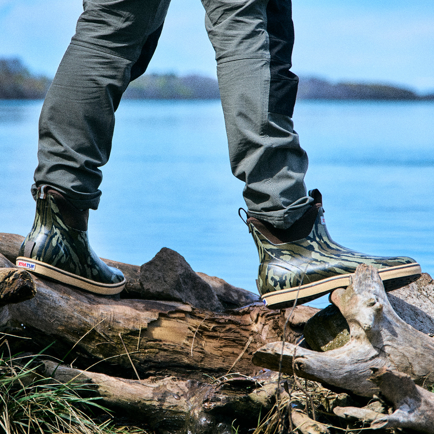 Men's Mossy Oak™ Bottomland Ankle Deck Boot – XTRATUF