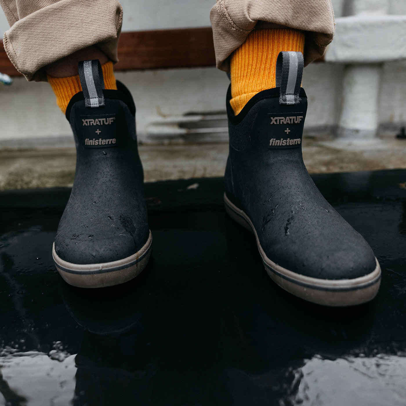 Finisterre + XTRATUF Ankle Deck Boot