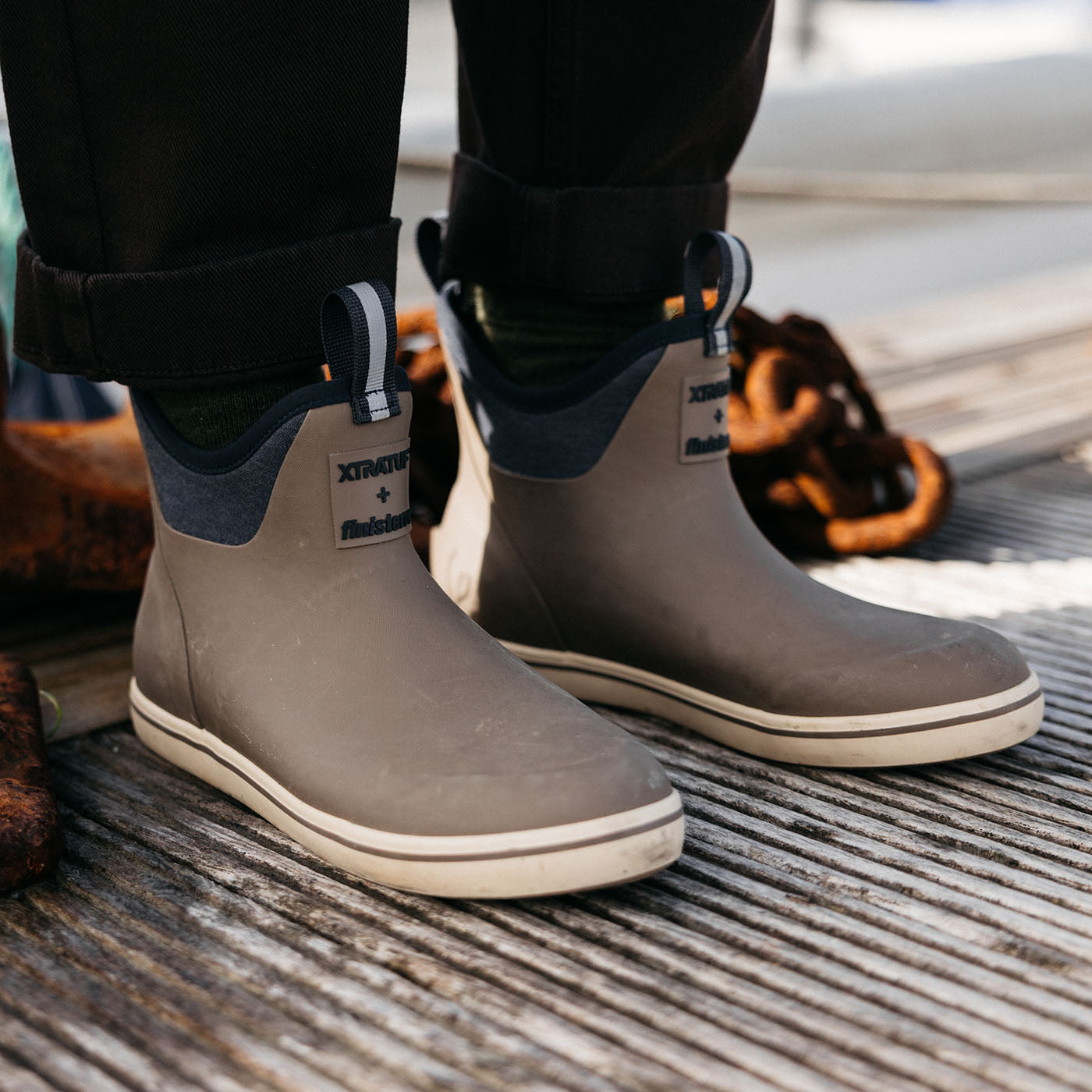 Finisterre + XTRATUF Ankle Deck Boot