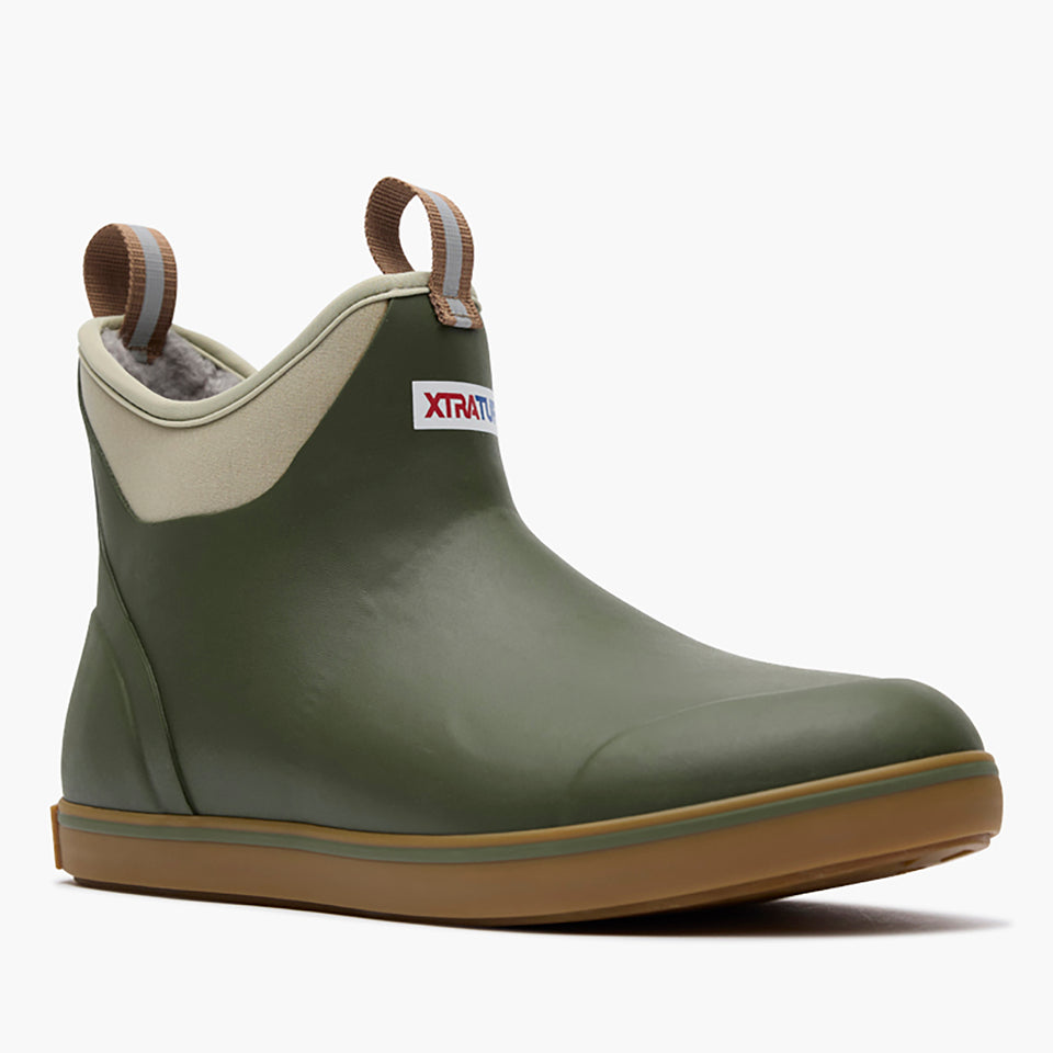Men's Fleece Lined Ankle Deck Boot