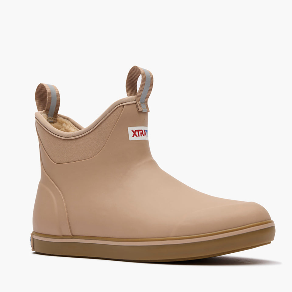 Women's Fleece Lined Ankle Deck Boot