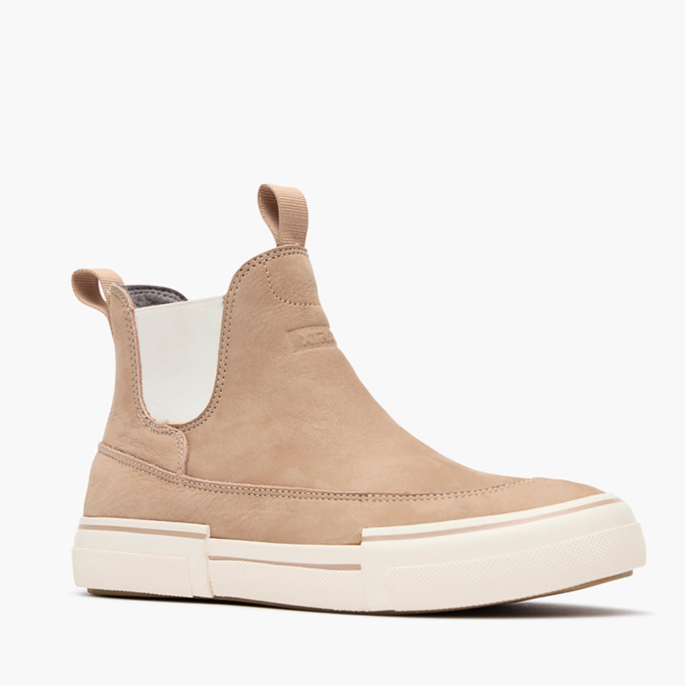 Women's Leather Chelsea Ankle Deck Boot