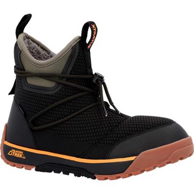Men's Ice 6 in Nylon Ankle Deck Boot AIMN003 Black/Olive